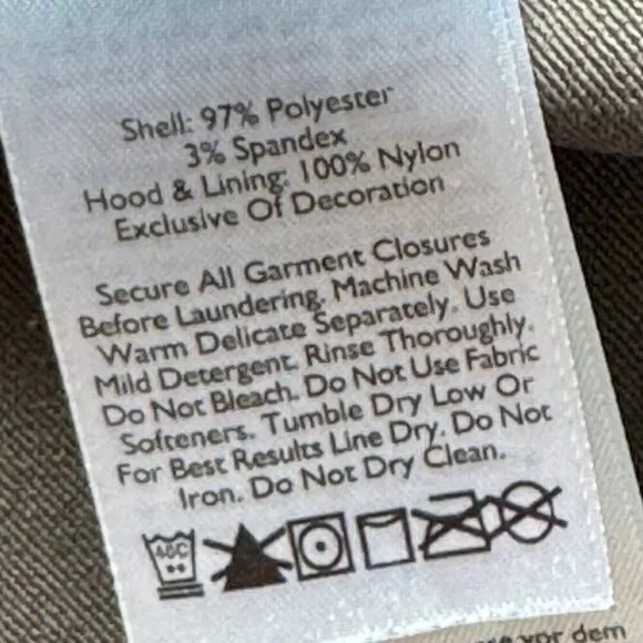 Eddie Bauer men's Travex field Jacket, packable, hooded size medium - Picture 9 of 9